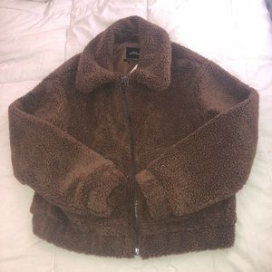 Urban Outfitters Cropped Puffy Coat